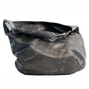 Rare CHANEL graffiti hobo handbag